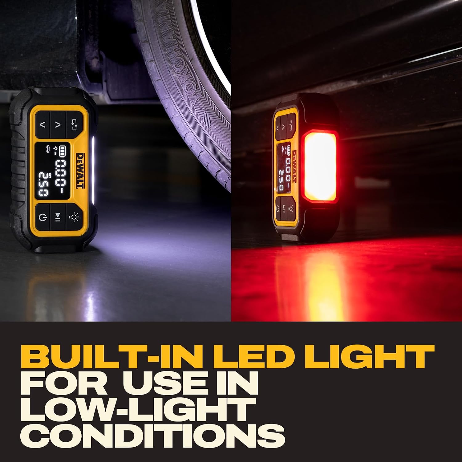 Thumbnail 6 de DEWALT DXIF1201 Portable Tire Inflator, 150 PSI, Dual Power, Auto Shutoff