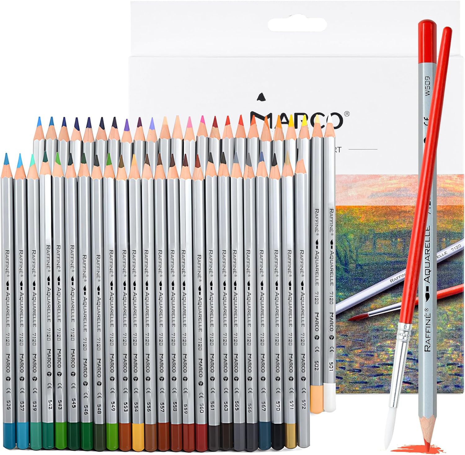 Thumbnail 6 de MARCO 48 colori matite a olio 3,3 mm