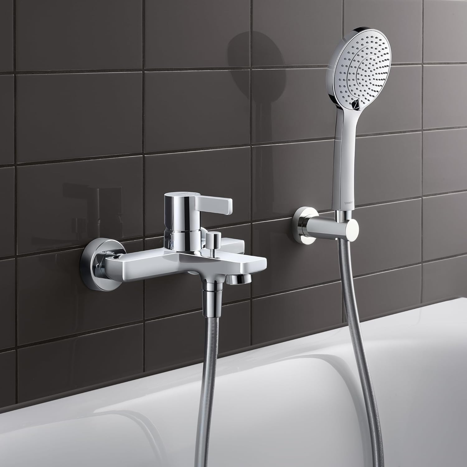 Thumbnail 6 de Duravit Universal Duschkopf – Duschbrause mit 3 Strahlarten (Rain, Intense Rain, Soft Rain) Ø 110 mm, MinusFlow, EasyClean, UV0650017010