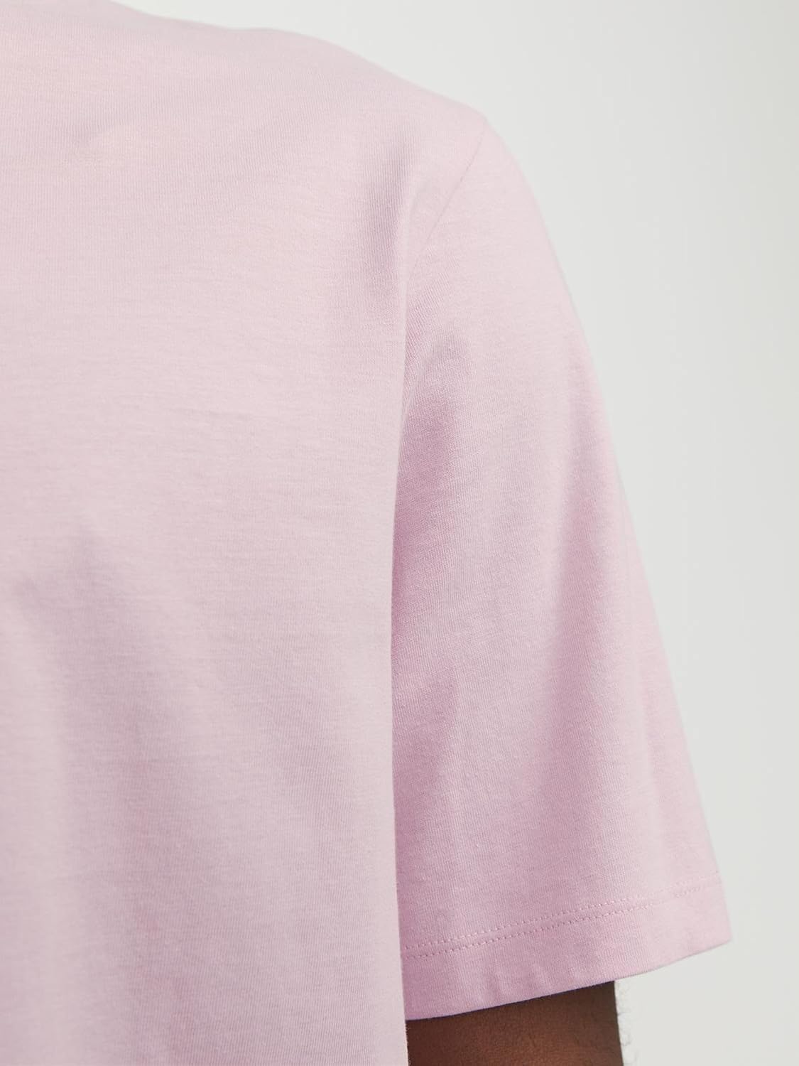 Detalle de JACK & JONES Herren Jjeorganic Basic Tee Ss O-Neck Noos T-Shirt (1er Pack) – Basic Baumwollshirt
