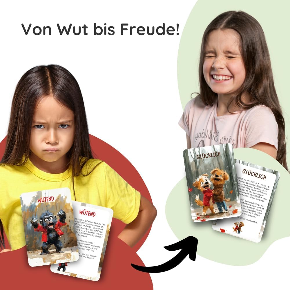 Thumbnail 6 de Gefühlskarten für Kinder 50er-Set