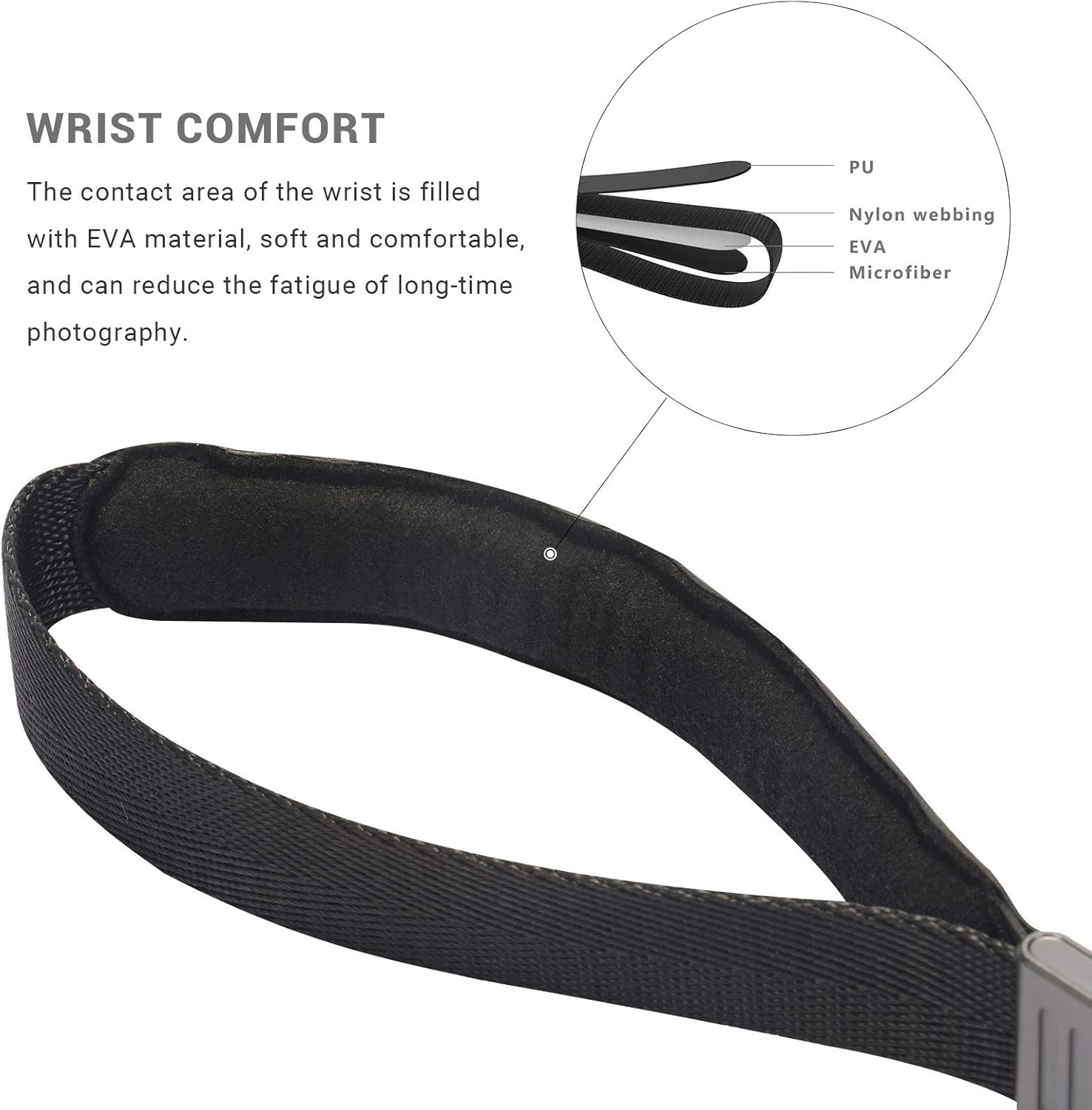 Thumbnail 6 de SMALLRIG Universal Camera Wrist Strap with 2 Quick Release Clips (PSW2398)