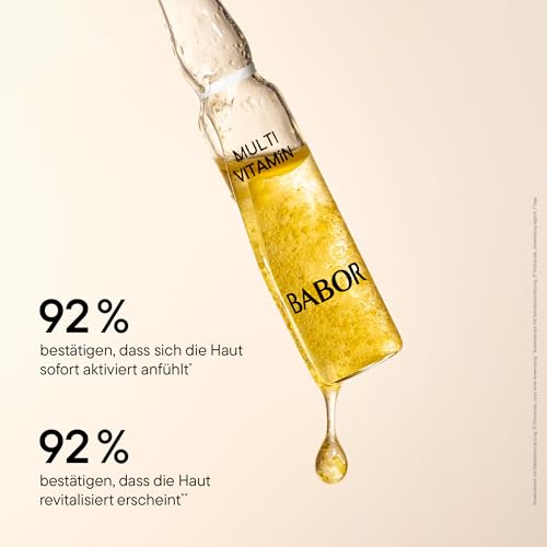 Detalle 2 de BABOR Multi Vitamin Serum Ampullen für das Gesicht – 14 ml