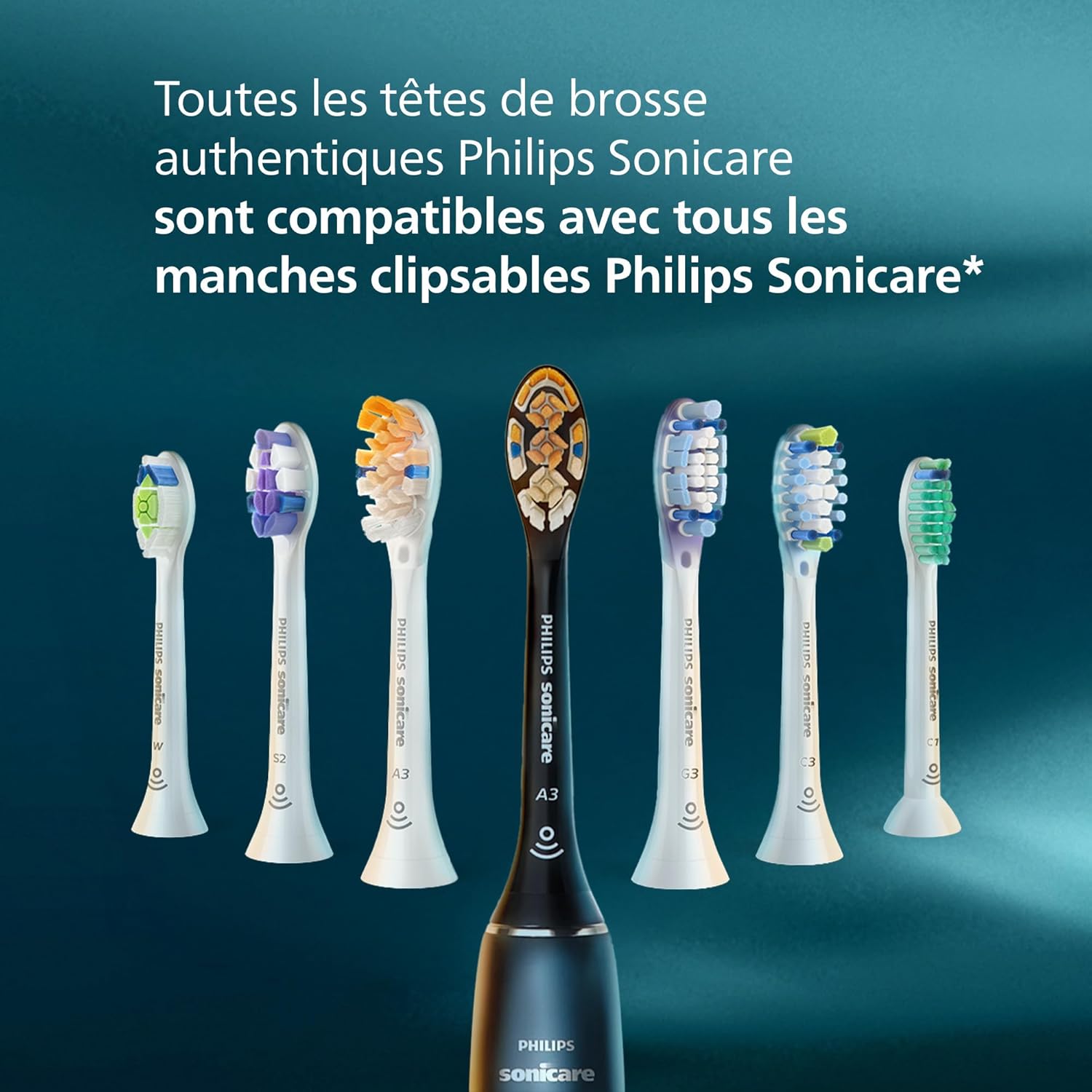 Thumbnail 6 de Philips Sonicare S2 Sensitive – Lot de 6 têtes de brosse HX6056/87, douceur adaptée aux gencives sensibles