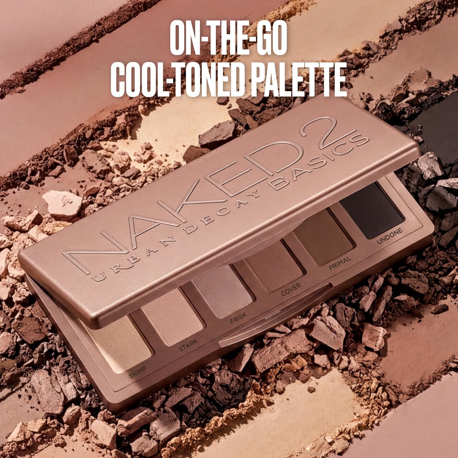 Detalle de Urban Decay Naked2 Basics S4089402 Matte Eyeshadow Palette, 6 Cool Neutrals