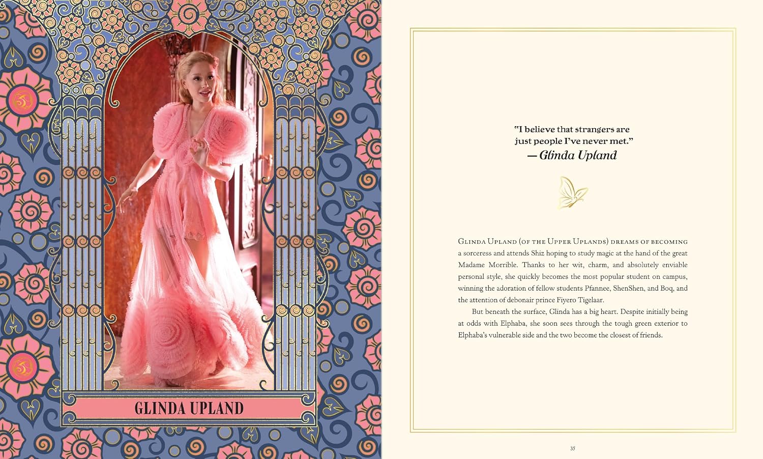 Detalle de Wicked: The Faces & Places of Oz – boek over personages en locaties