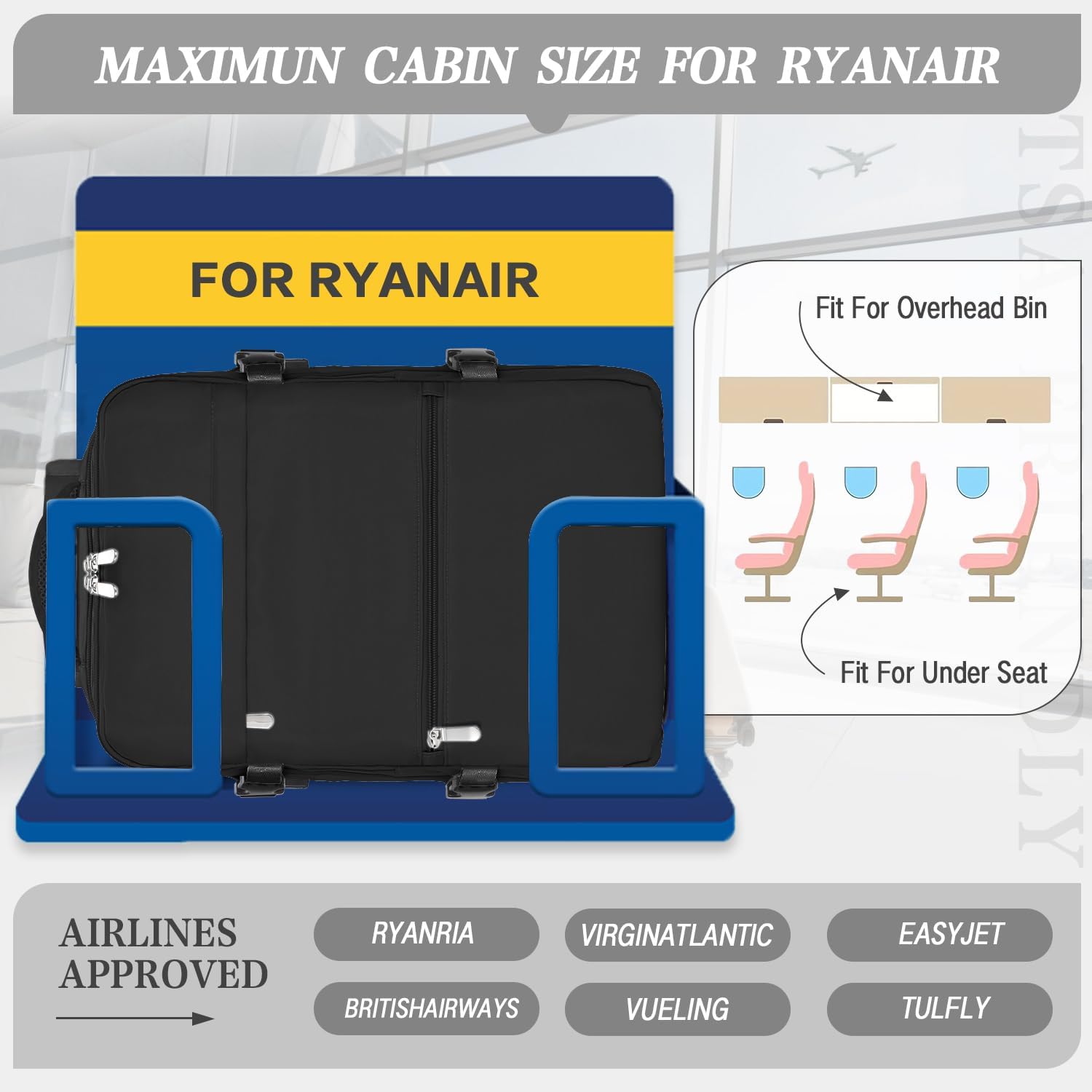 Thumbnail 2 de xlodea Mochila Cabina 40x28x20 Ryanair