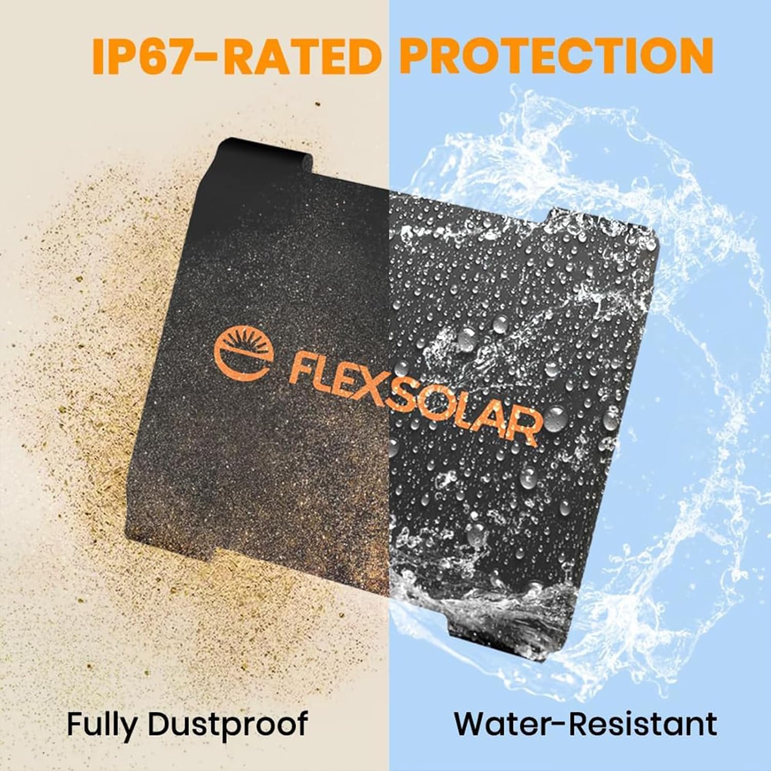 Thumbnail 6 de FlexSolar 20W Foldable Solar Panel Charger: Compact, IP67, Fast Charging for Outdoor Use
