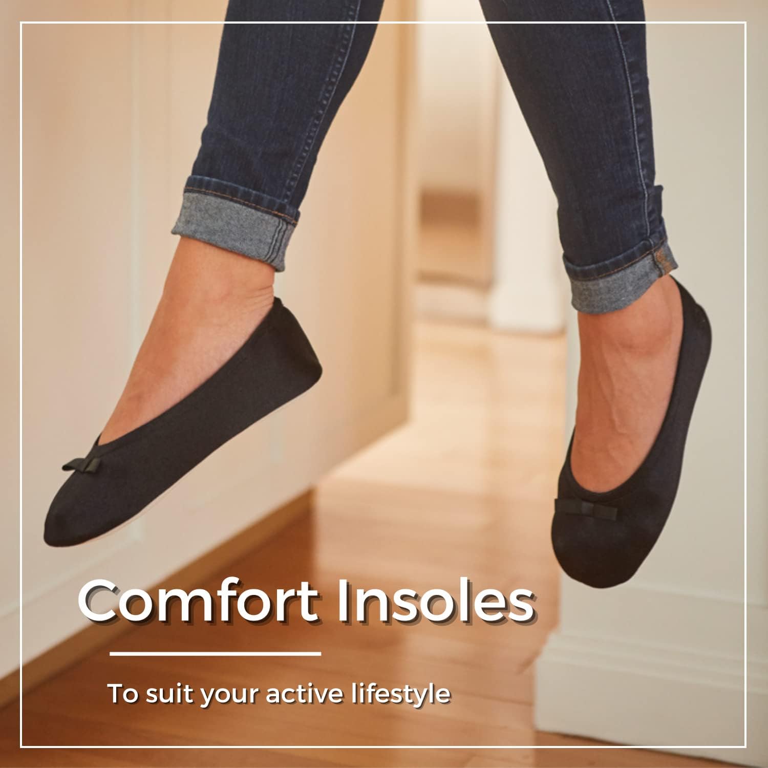 Detalle de isotoner Satin Ballerina Slippers, stretch fit