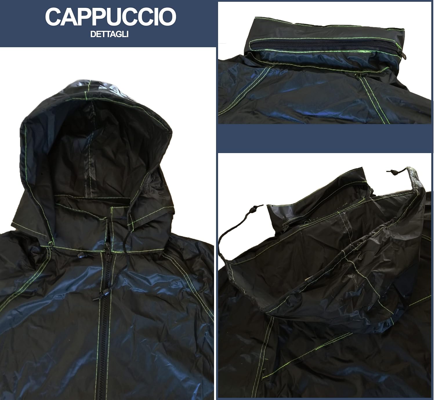 Detalle 1 de Auto Accessori Lupex CI_tuta-bag – wodoodporny kombinezon motocyklowy z PVC