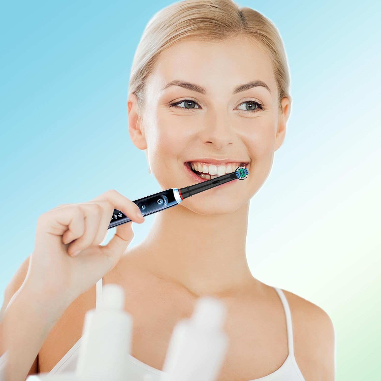 Thumbnail 6 de 20 Pack Toothbrush Heads for Oral-B Braun Vitality Pro Smart Genius Series — Gentle Cleaning for Gums