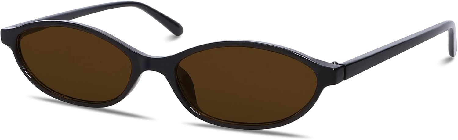 Thumbnail 6 de GUVIVI Retro Oval Sunglasses for Women – Lightweight Cat Eye 90s Shades