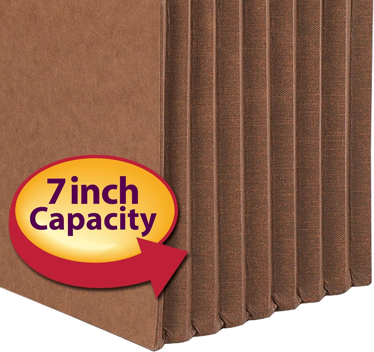 Detalle de Smead File Pocket, 7-Inch Expansion