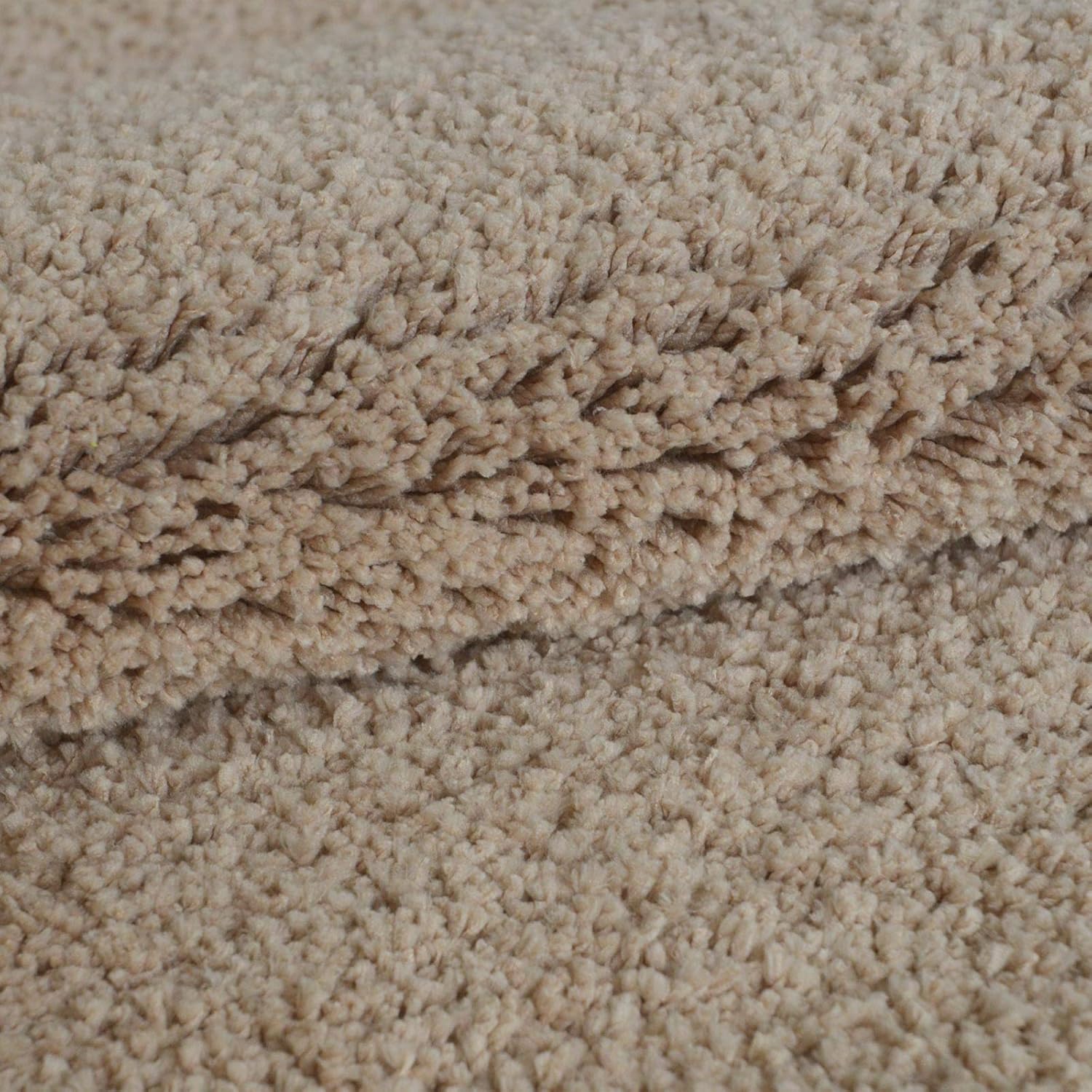 Thumbnail 5 de casa pura Badematte beige – weicher Badteppich in Shaggy-Optik, 80x150 cm, Sky Soft