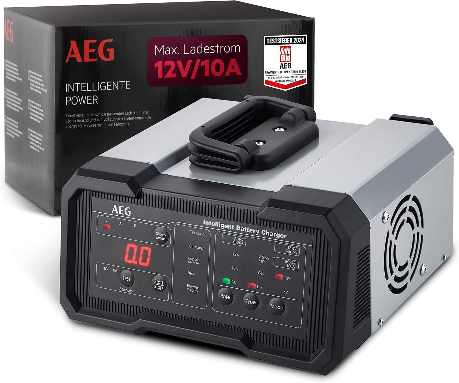 Detalle de AEG CW10 Batterieladegerät 6/12 V 10 A