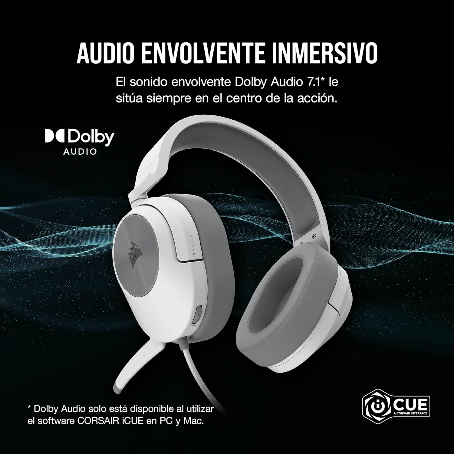 Thumbnail 2 de Corsair HS55 Surround Auriculares gaming 7.1