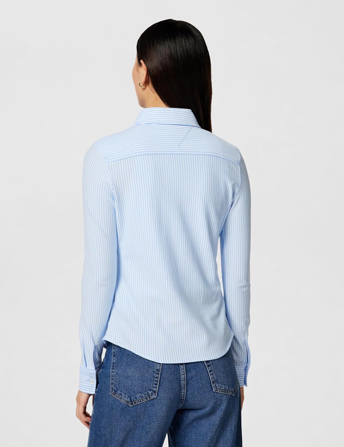 Thumbnail 2 de Tommy Hilfiger Donna Camicia 1985 Slim con Colletto a Punta