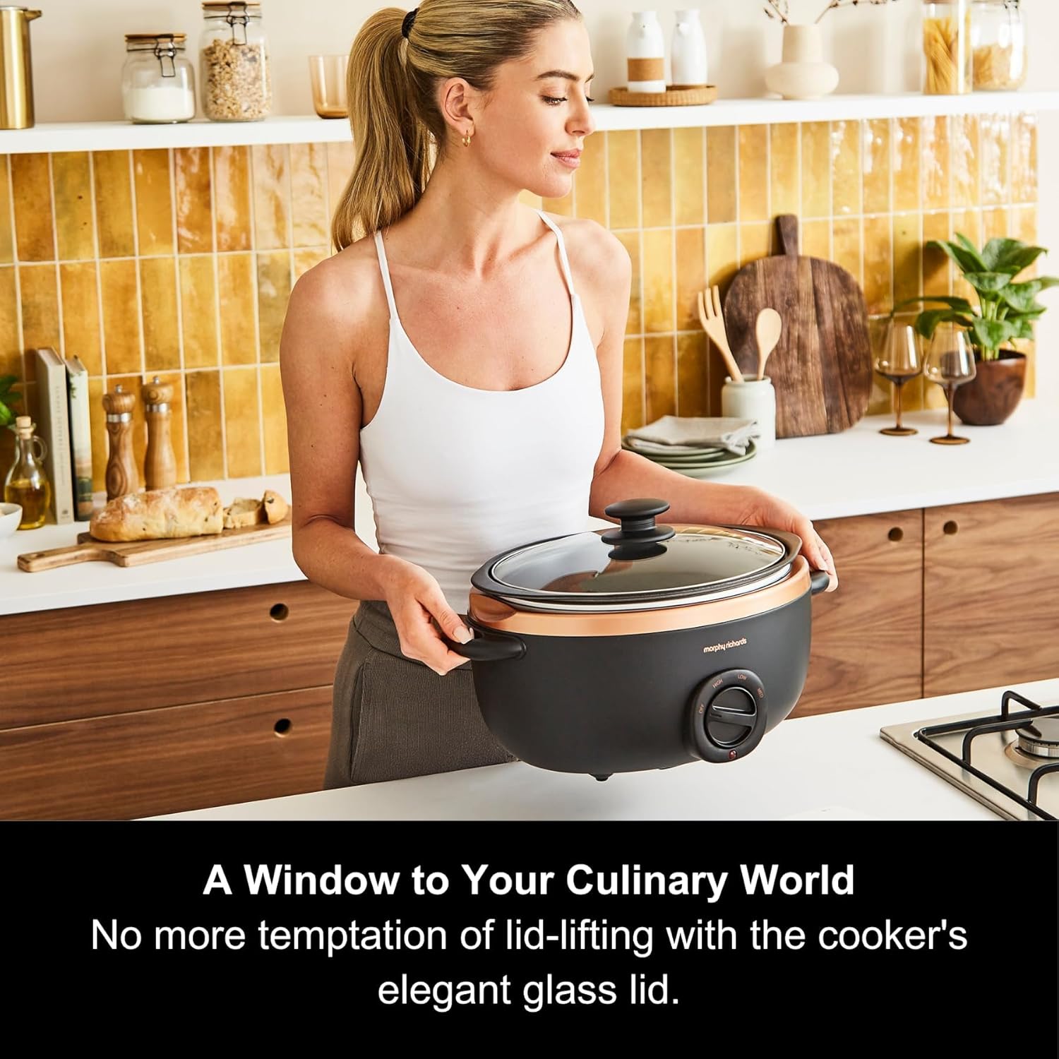 Thumbnail 5 de Morphy Richards 6.5L Sear and Stew Slow Cooker 🍲