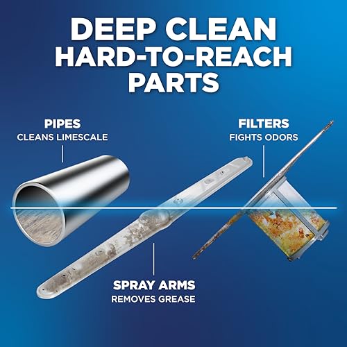 Thumbnail 1 de Finish Dishwasher Deep Cleaner Fresh Scent, 500ml (250ml x 2 pack): A Practical Clean for Daily Dishwashers