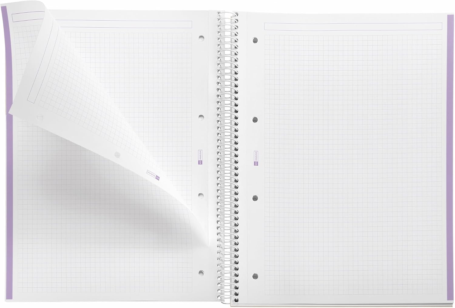 Thumbnail 3 de Miquelrius Notebook Emotions – notatnik A4 w kratkę 5 mm, 90 g/m², lawendowy