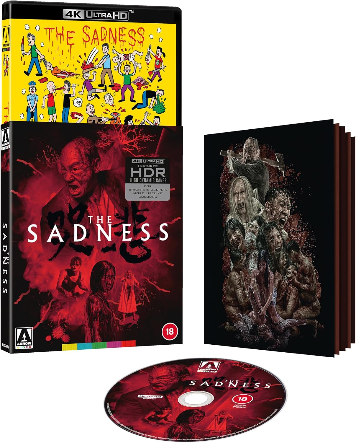 Detalle de Arrow Video The Sadness Limited Edition 4K UHD
