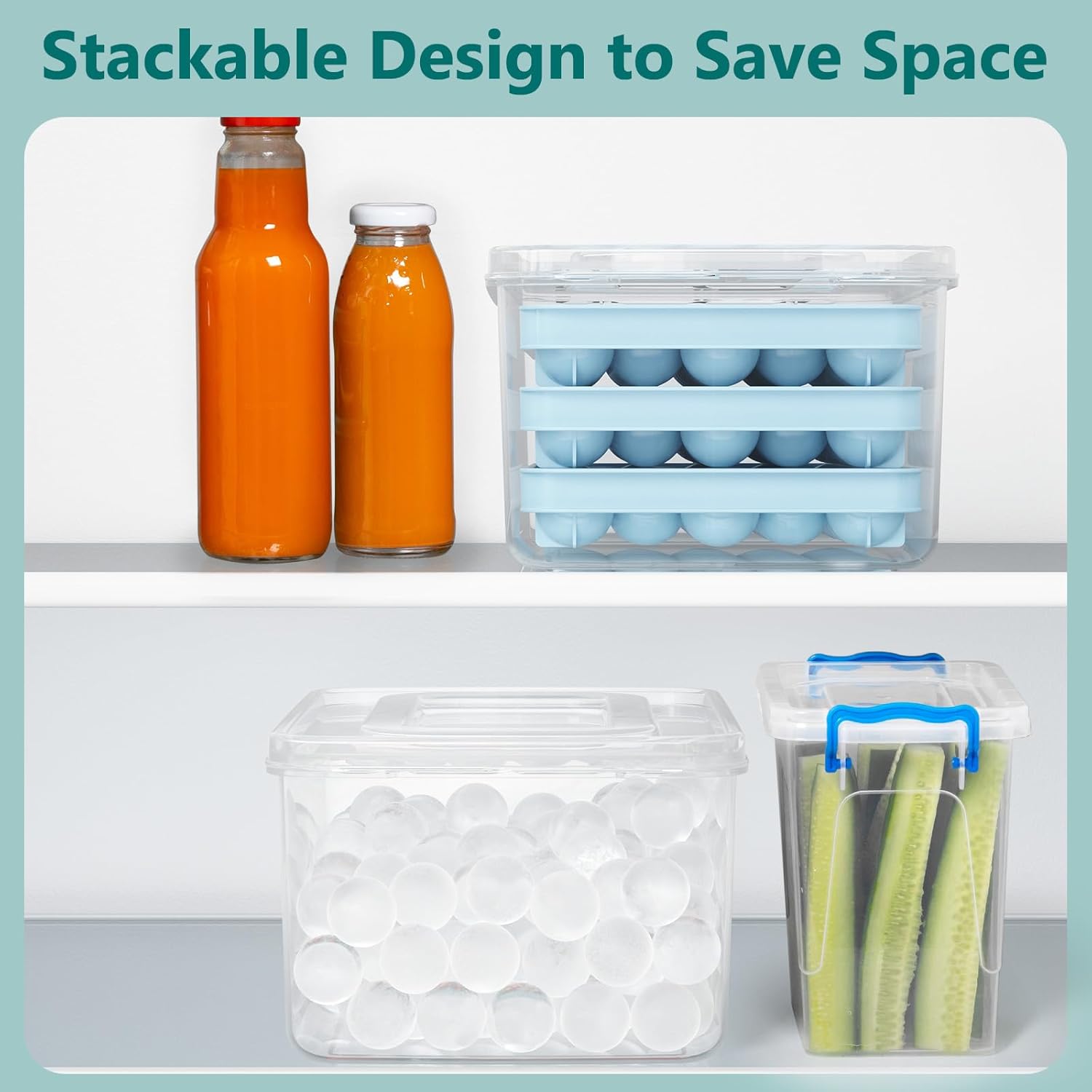 Thumbnail 6 de Optish Ice Trays 99-Piece Round 0.8in