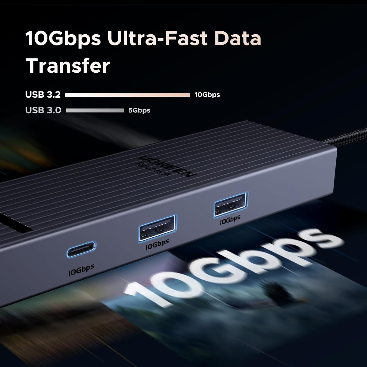 Thumbnail 3 de UGREEN Revodok Pro 1061 USB C Hub 10Gbps