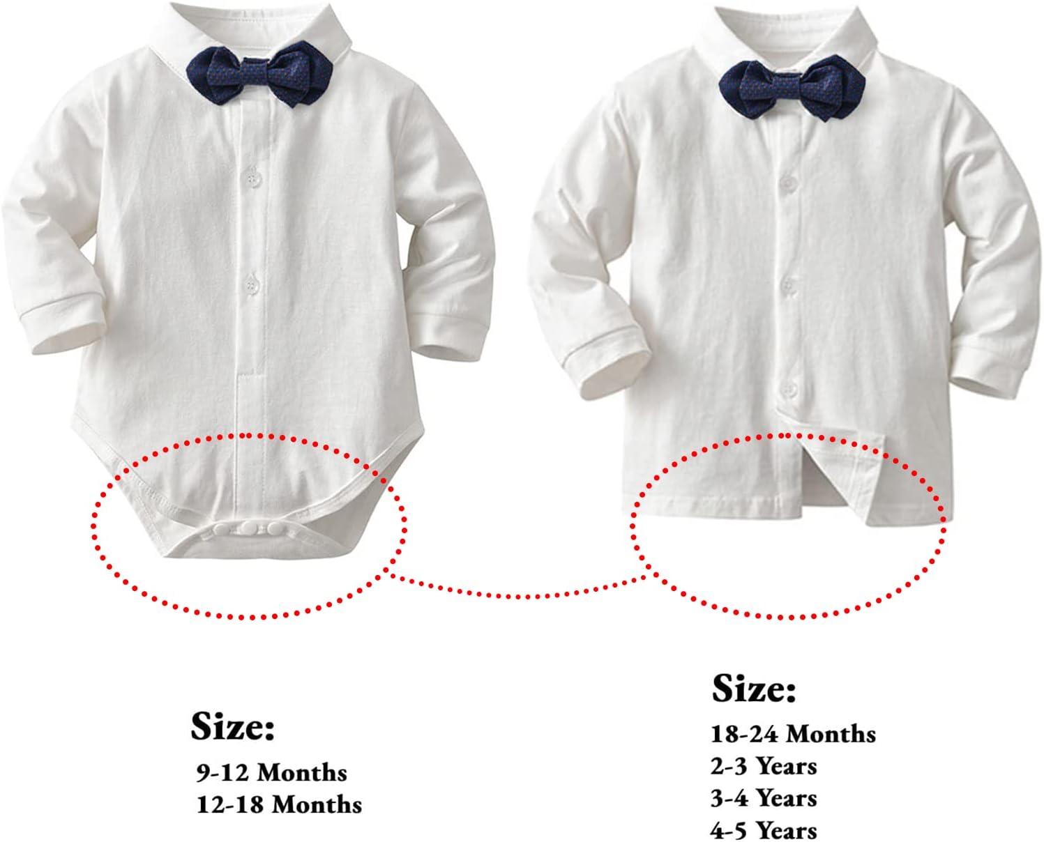Thumbnail 5 de Volunboy completo elegante bambino 4 pezzi con camicia, papillon, gilet e pantaloni