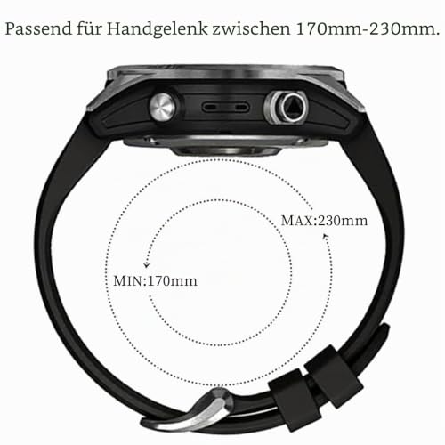 Thumbnail 3 de EZMVZKU 26mm Silikonarmband für Garmin Fenix 8 Pro / 51 mm Serien – QuickFit Ersatzarmband