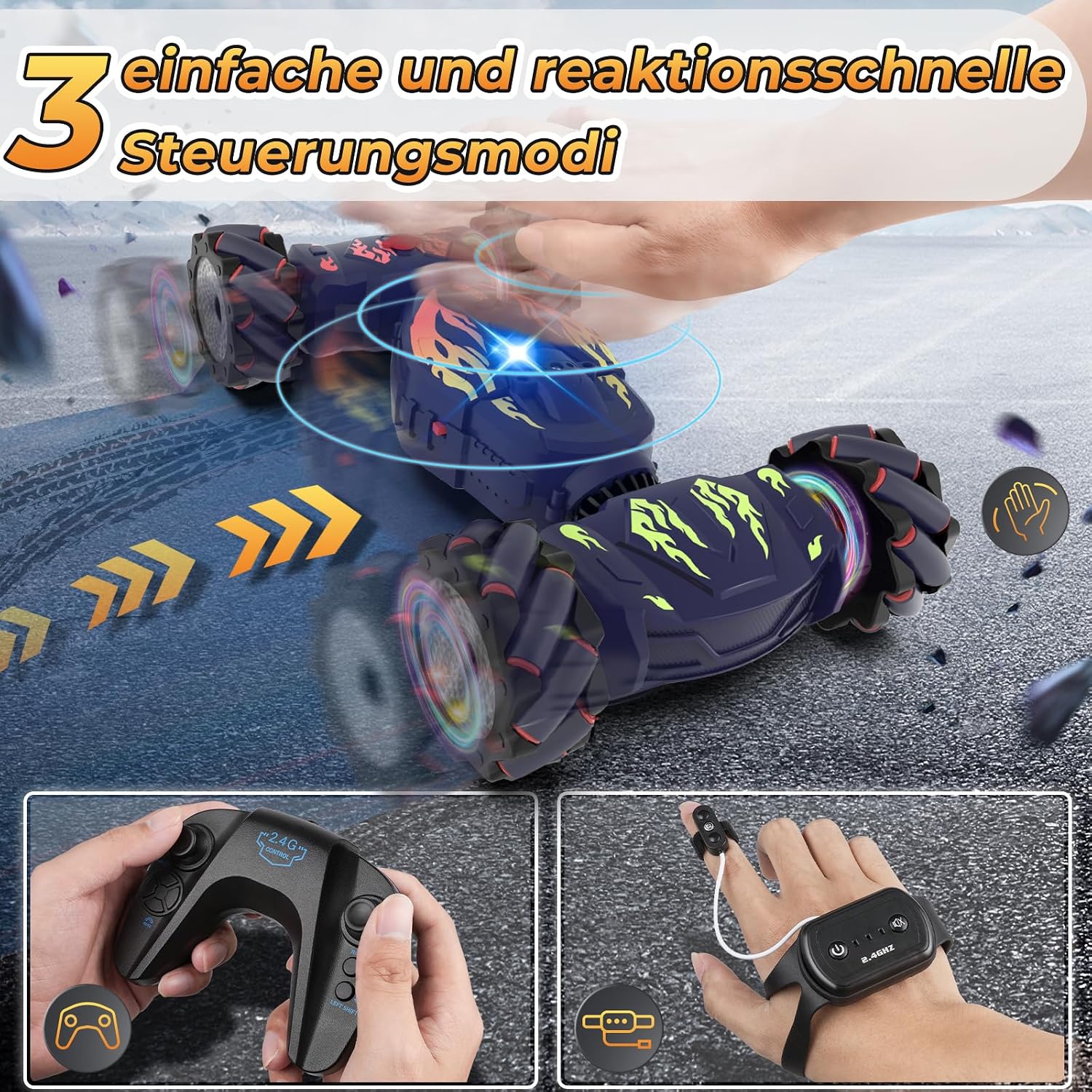 Detalle de Pristar RC Drift Auto 1:14 ab 6 Jahren
