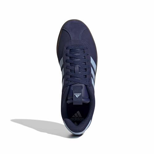 Thumbnail 6 de Adidas Homme VL Court 3.0 Shoes – Dark Blue/Clear Sky/Gold Met. – Point d’ancrage polyvalent et finition cuir