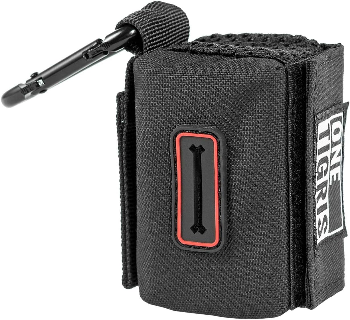 Detalle 2 de OneTigris mini dispenser per sacchetti e borsa cambio bambini (nero) in nylon