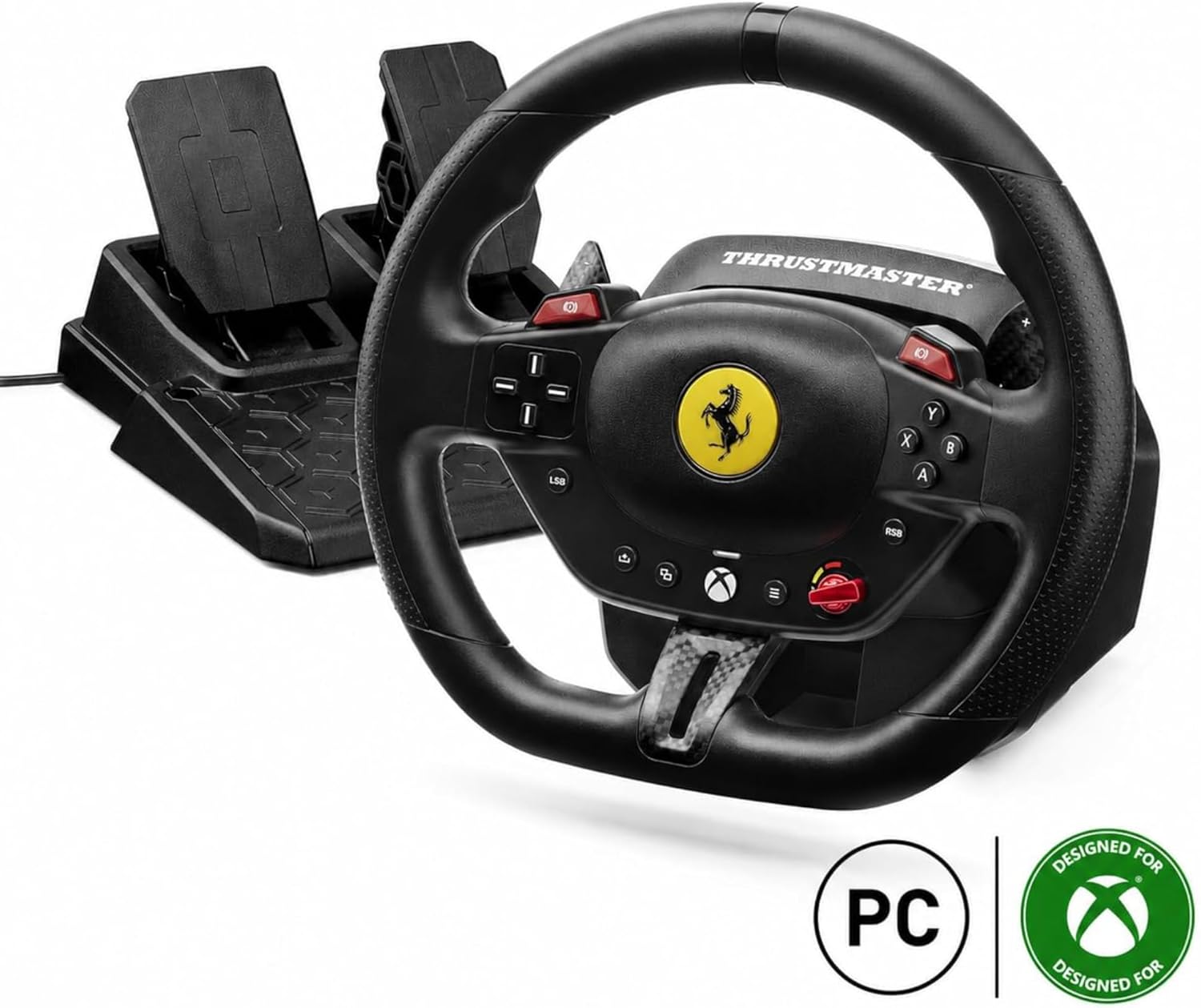 Thumbnail 1 de Thrustmaster T248 Ferrari 296 GTS: volante da corsa ufficiale per Xbox Series X|S, Xbox One e PC