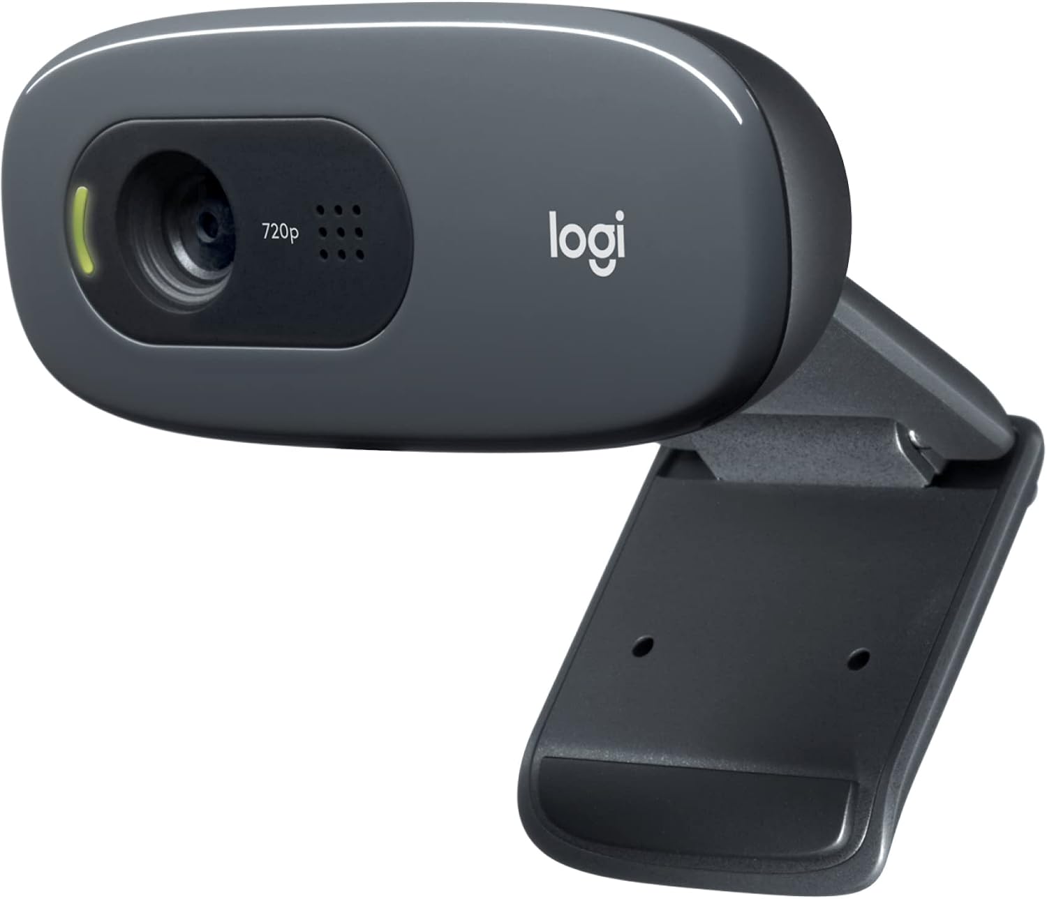 Detalle de Logitech C270 Webcam HD: nitidezza 720p e versatilità per videochiamate quotidiane