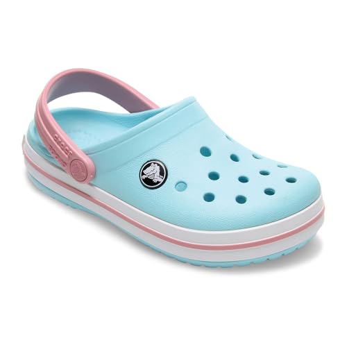 Thumbnail 2 de Crocs Unisexe Enfant Crocband Clog K – Ice Blue/White, pointures 28/29 EU