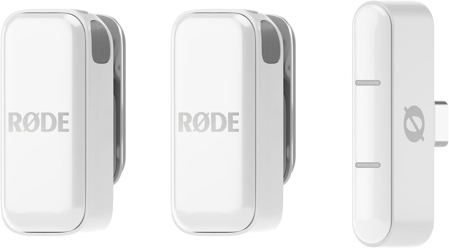 Detalle de RODE Wireless Micro Sistema Microfonico Wireless (Nero) – due trasmettitori clip-on per smartphone