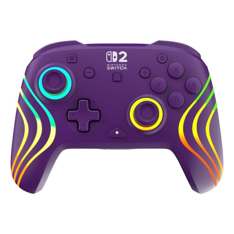 Thumbnail 3 de Mando Turtle Beach Afterglow Wave Wireless Purple RGB Switch 2