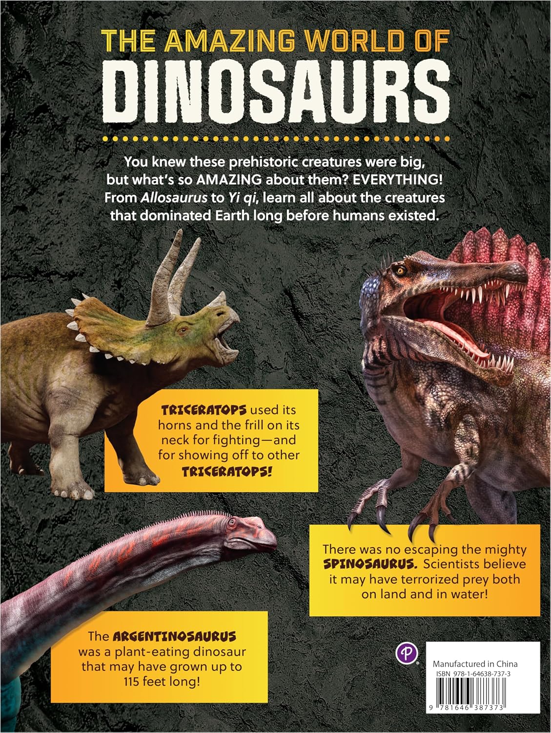 Thumbnail 1 de Lodi Publishing The Amazing World of Dinosaurs Hardcover, 224 Pages
