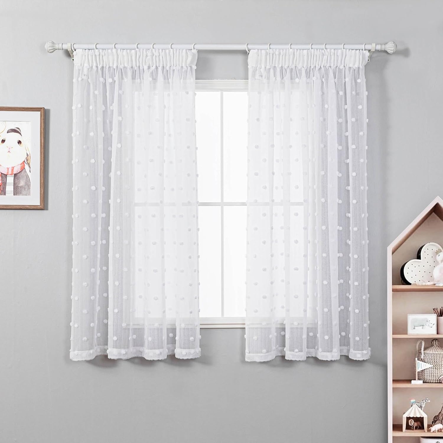 Detalle 2 de MYSKY HOME Vorhang 175x140 cm WeiĂ đȘ