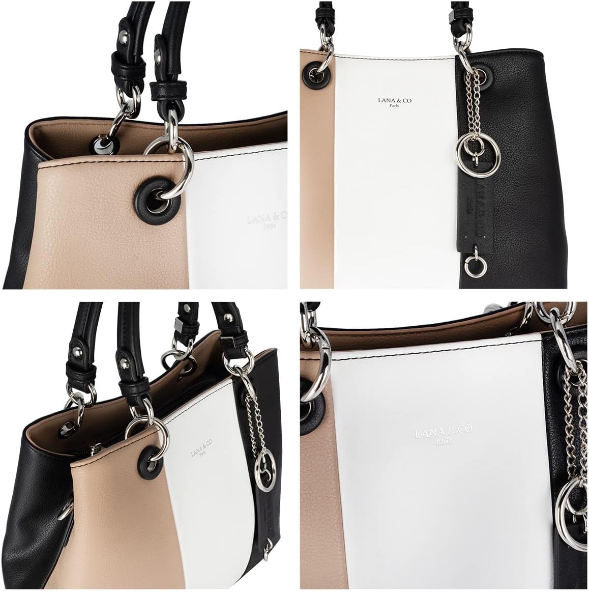 Thumbnail 4 de CRAZYCHIC Sac à Main Multicolore 30x22x13 cm