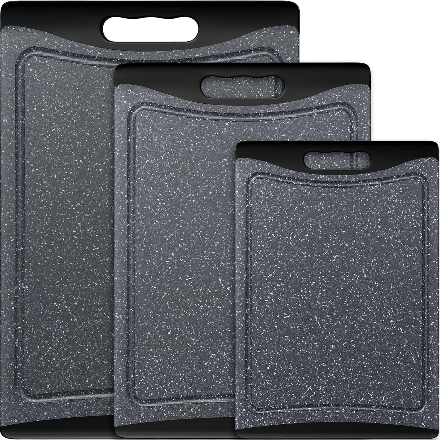 Detalle de Extra Large Plastic Cutting Boards Set of 3 ⚙