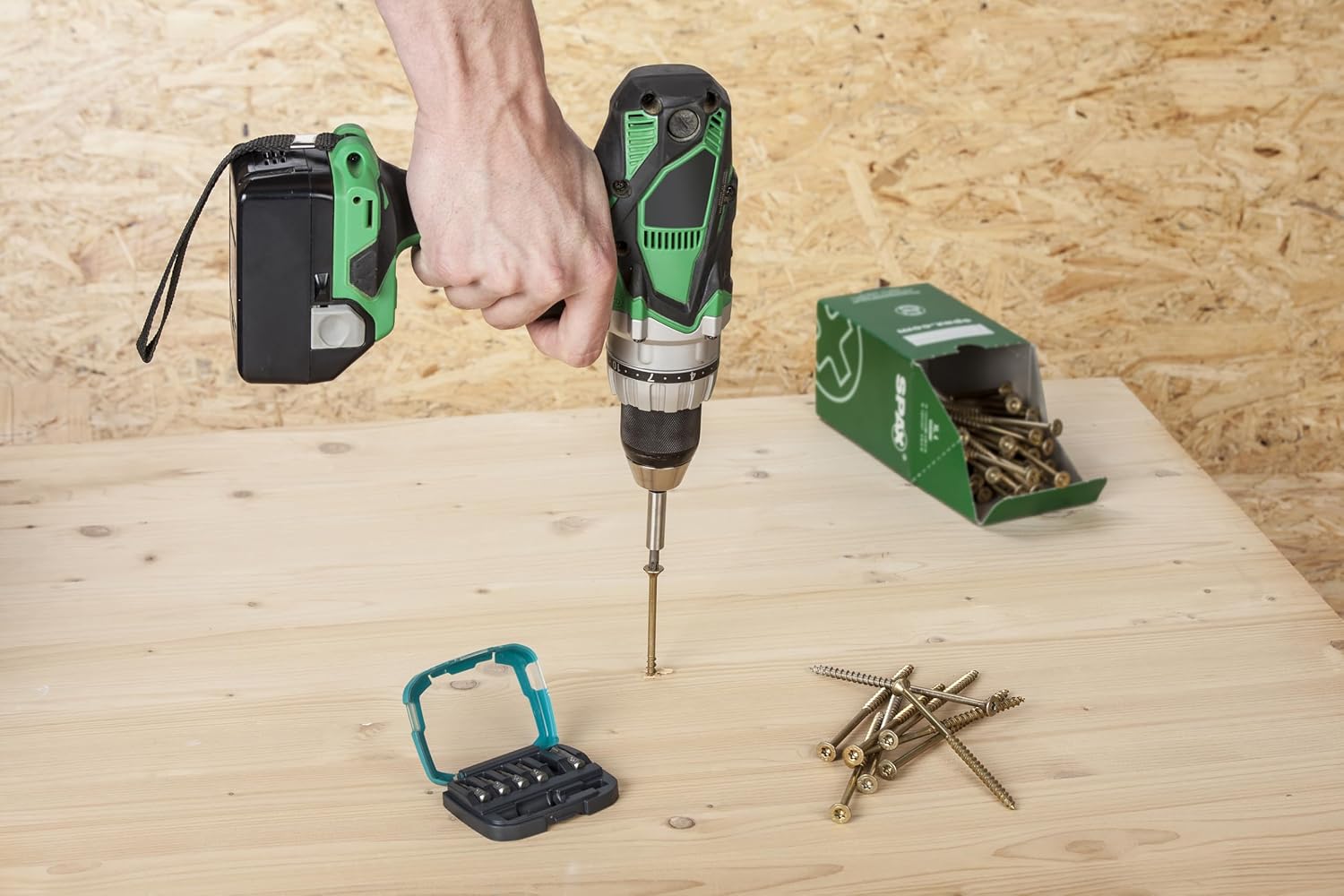 Thumbnail 2 de wolfcraft Bit-Box FIX-GRIP TORX T10–T40 7‑tlg.