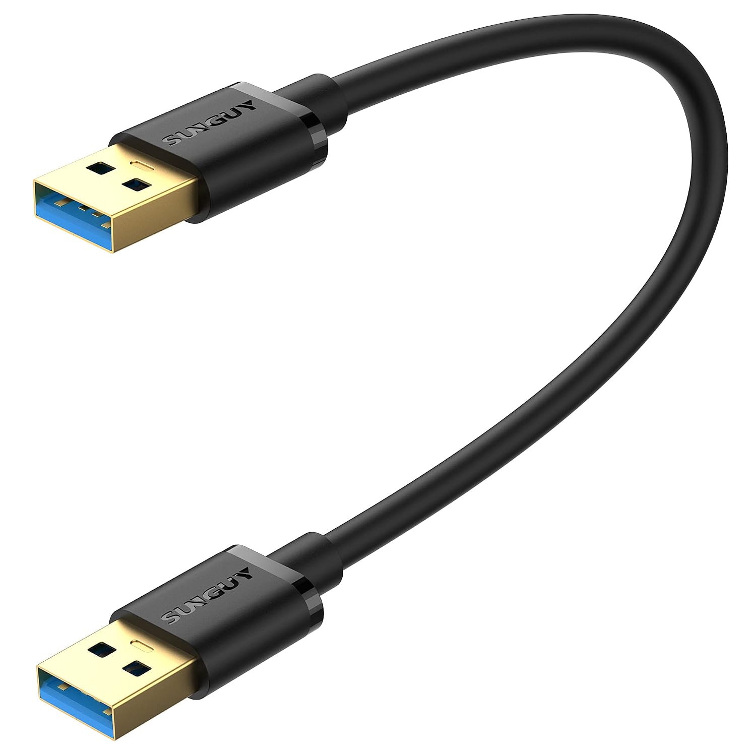 Thumbnail 6 de SUNGUY Câble USB A vers USB A 3 m (USB 3.0, 5 Gbit/s) pour disque dur, imprimante et appareils photo