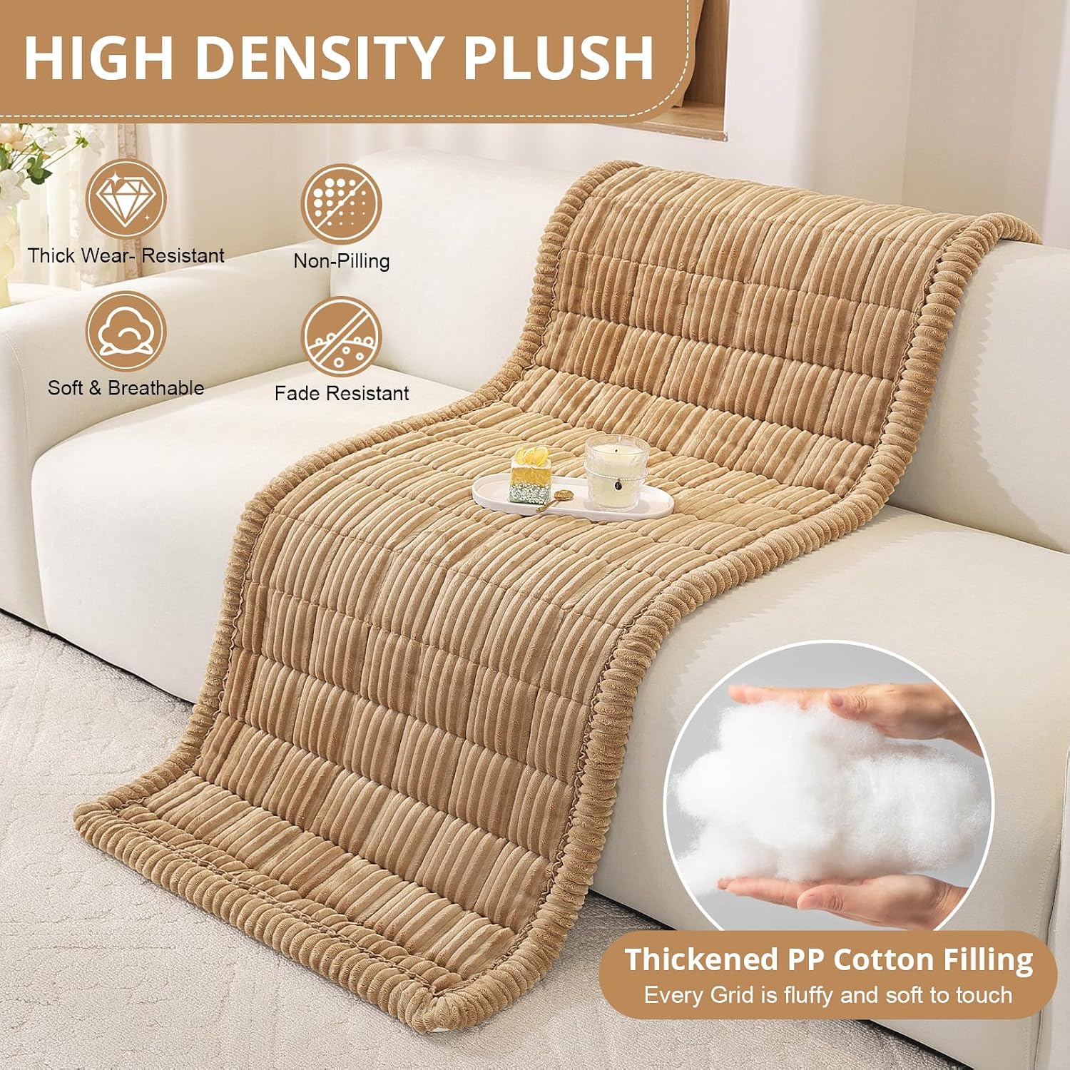 Thumbnail 5 de Couch Cover for Dogs L-Shape 27.6"x47.2" ๐