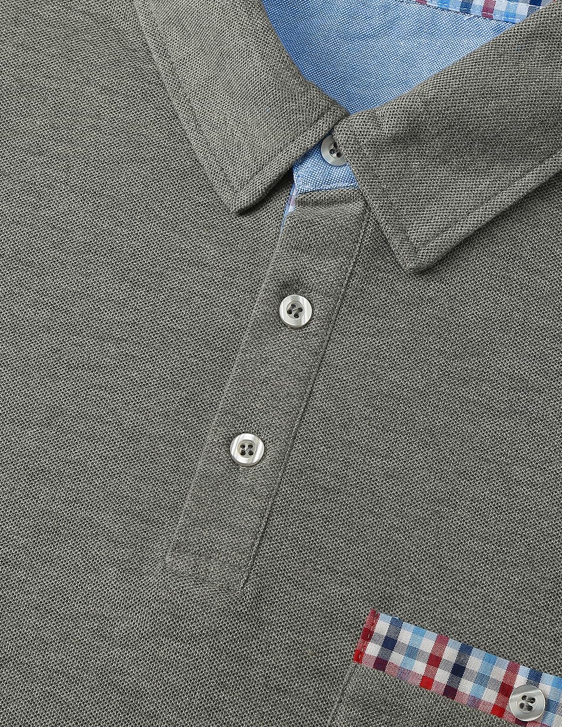 Thumbnail 6 de VMSUCIJ Herren Poloshirt Langarm