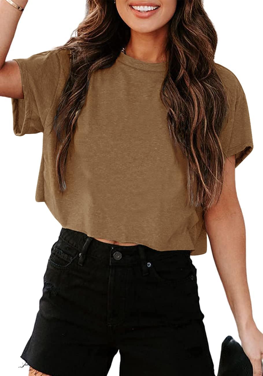 Thumbnail 6 de Tankaneo Women Cropped T-Shirt, crew neck