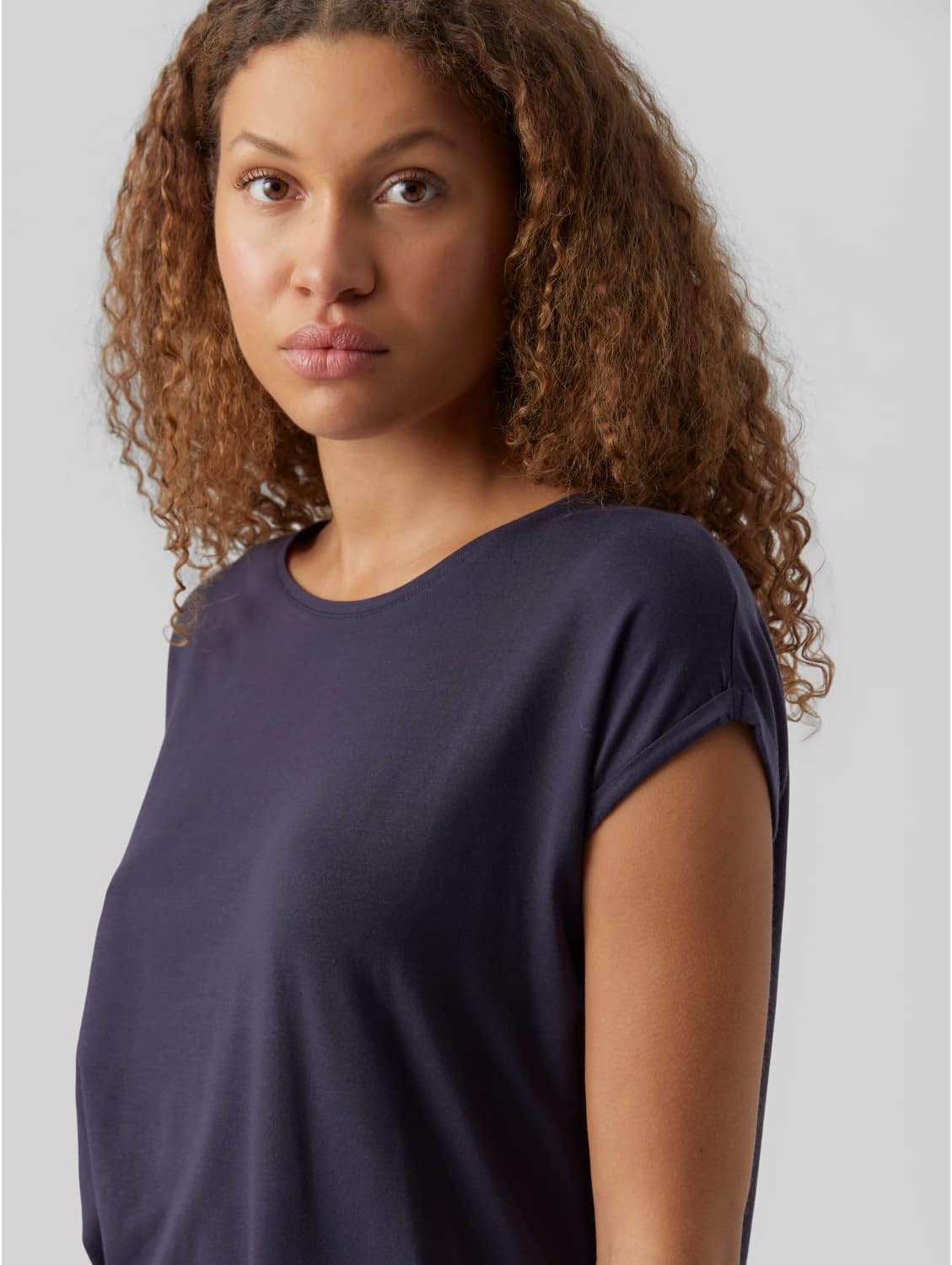 Thumbnail 2 de VERO MODA Vmava Plain SS Top Gajrs NOOS Damen-T-Shirt