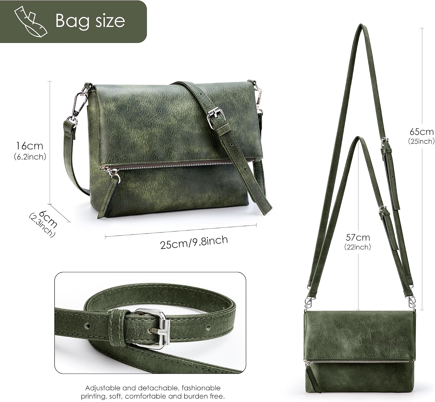 Thumbnail 4 de KALIDI Crossbody Bag 25cm
