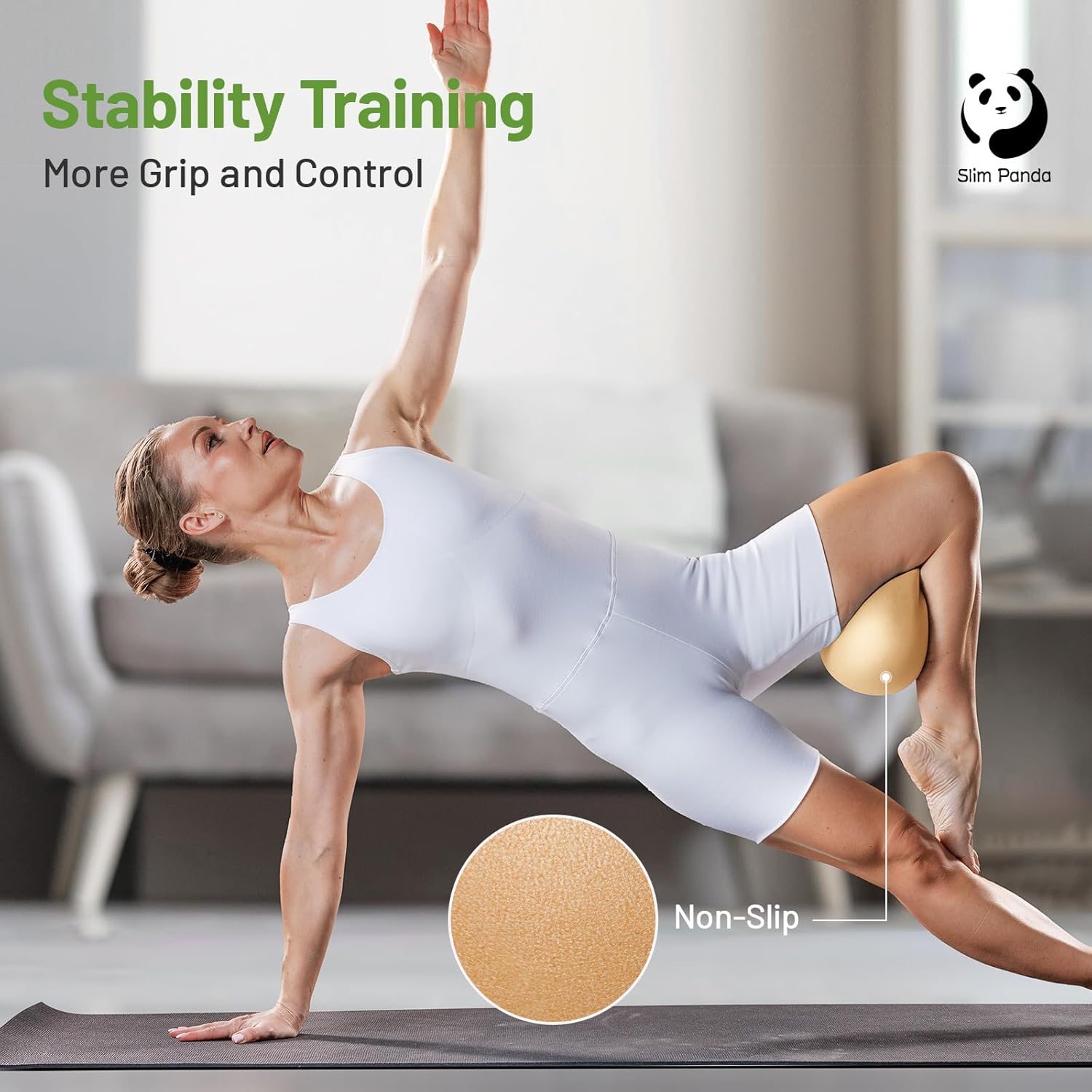 Thumbnail 4 de Slim Panda 9 Inch Pilates Ball 23cm