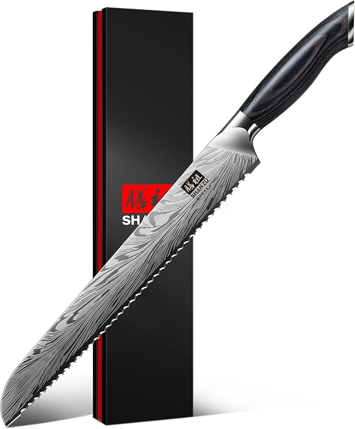 Thumbnail 6 de SHAN ZU Cuchillo Santoku 18cm de Acero en Polvo 🍴